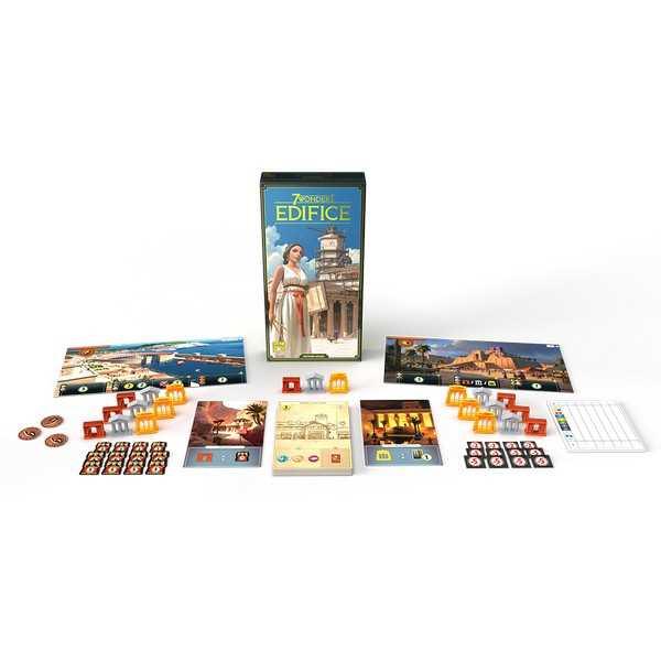 7 Wonders 2nd Ed Edifice Boar Game Expansion - Clownfish Games