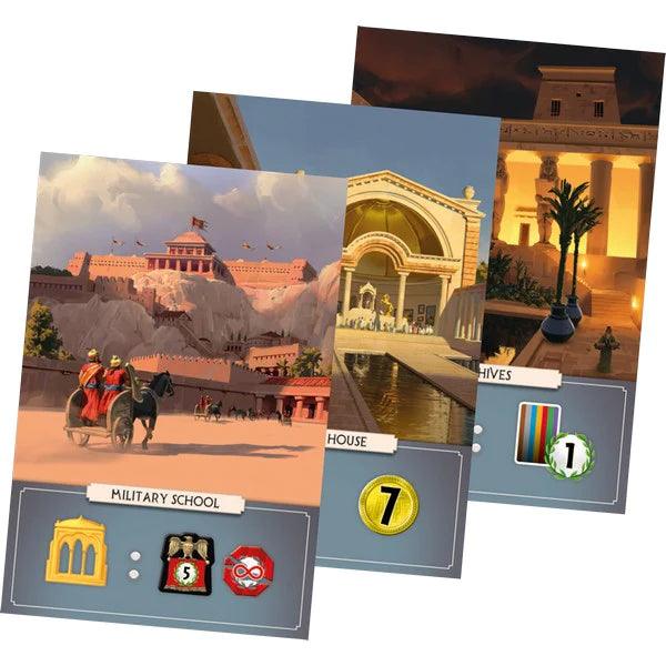 7 Wonders 2nd Ed Edifice Boar Game Expansion - Clownfish Games
