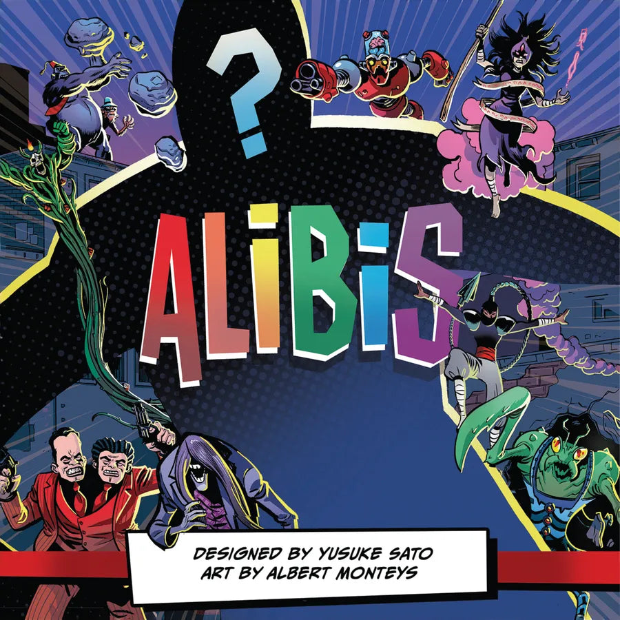 Alibis Board Game - Clownfish Games