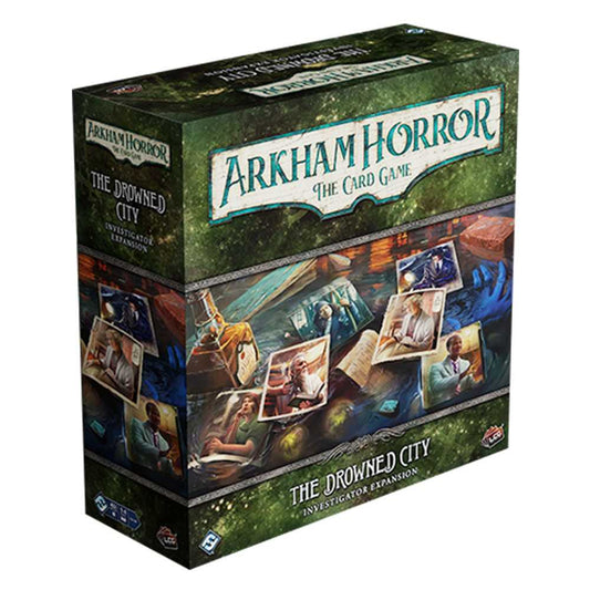 Arkham Horror The Card Game The Drowned City Campaign Expansion