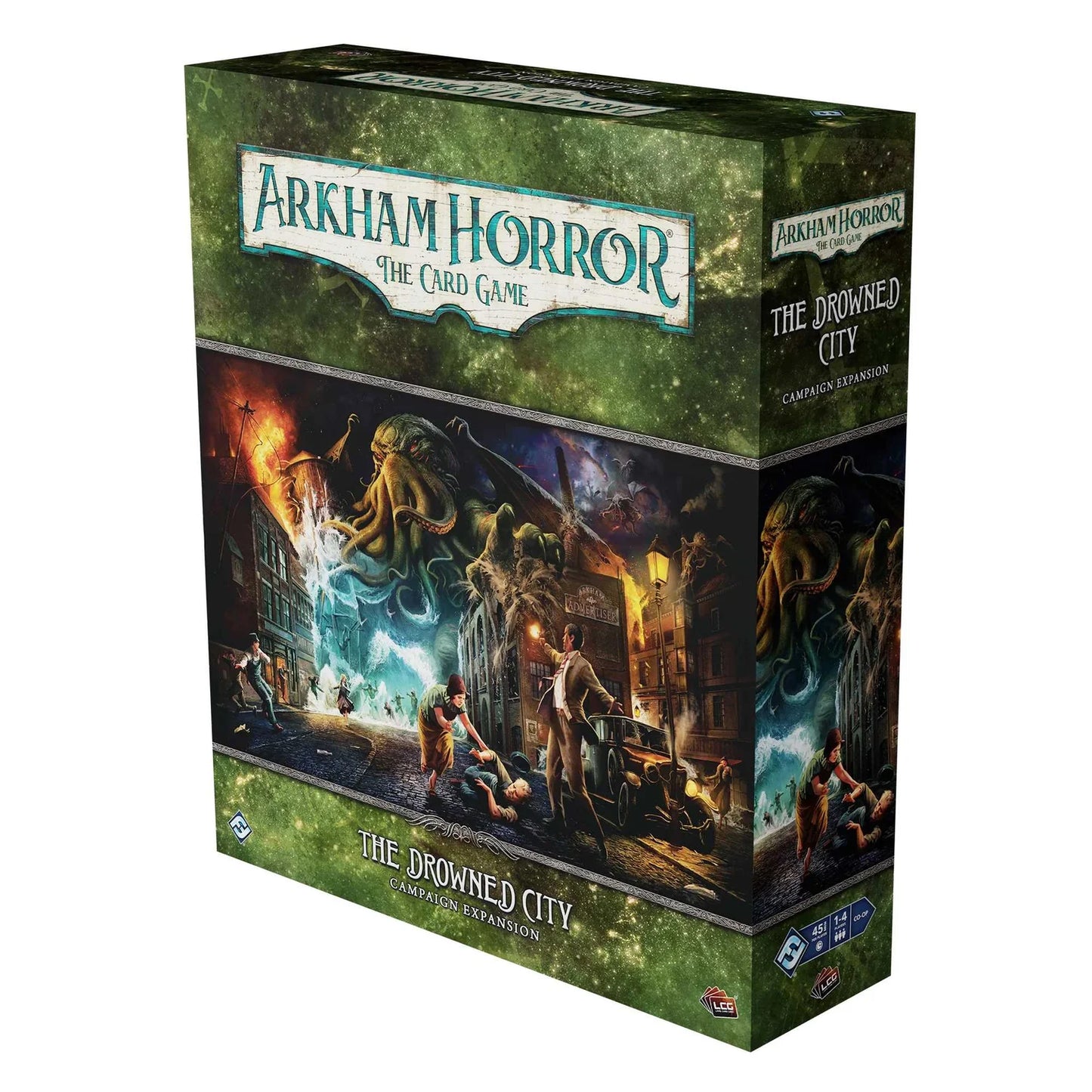 Arkham Horror The Card Game The Drowned City Campaign Expansion