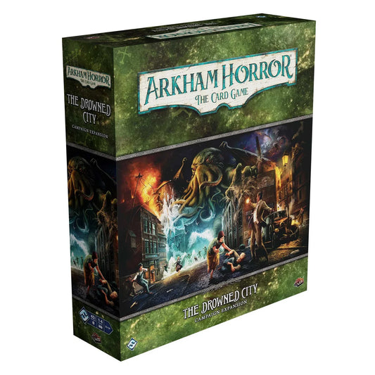 Arkham Horror The Card Game The Drowned City Campaign Expansion