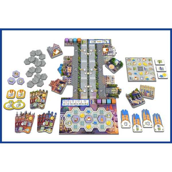 Barcelona Board Game: Passeig de Gracia Expansion - Clownfish Games