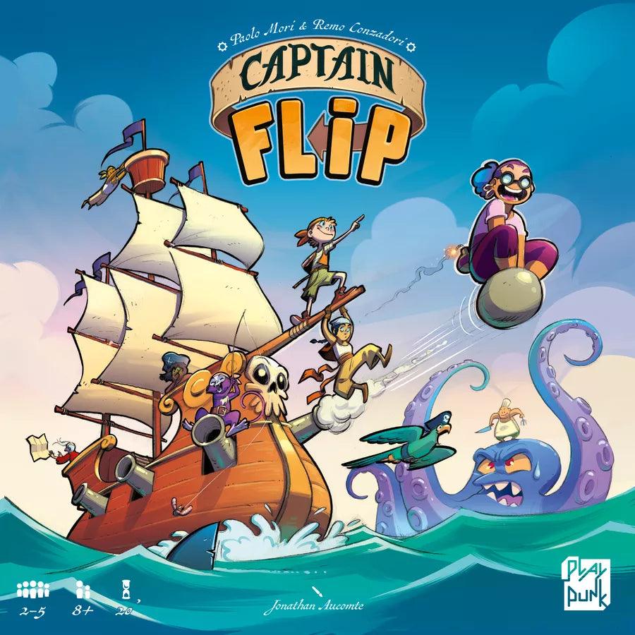 Captain Flip Board Game - Clownfish Games