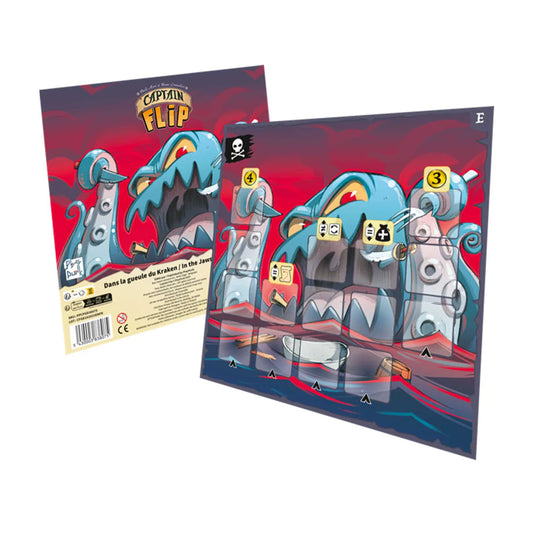 Captain Flip: In the Jaws of the Kraken Board Game Expansion - Clownfish Games
