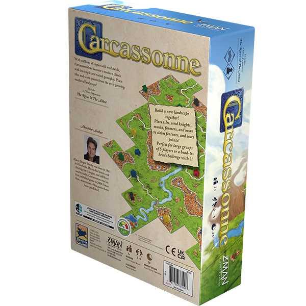 Carcassonne (New Edition) Board Game - Clownfish Games