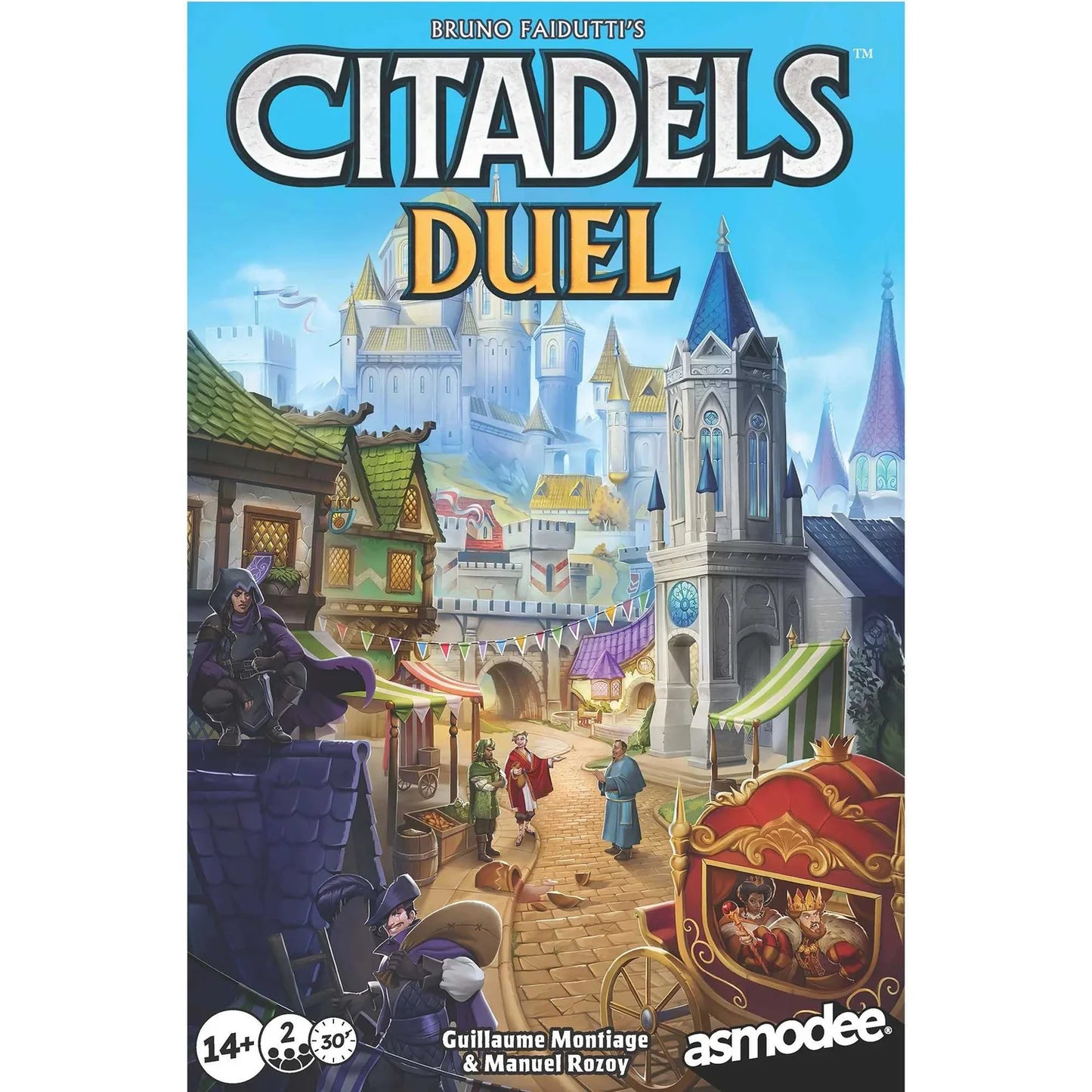 Citadels Duel Board Game