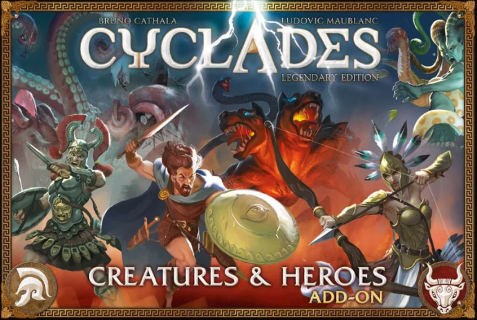 Cyclades Creatures and Heroes Add-On - Clownfish Games