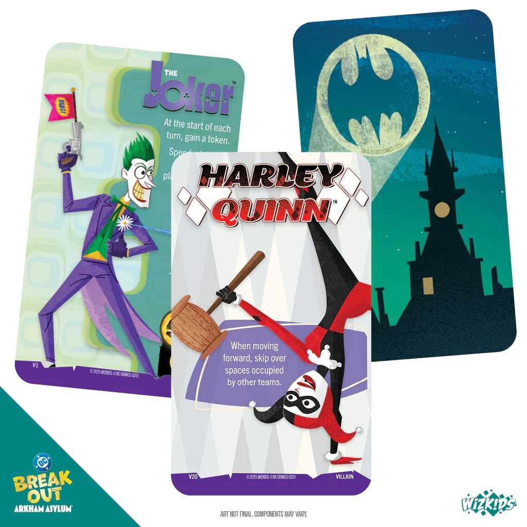 DC Break Out Arkham Asylum - Clownfish Games