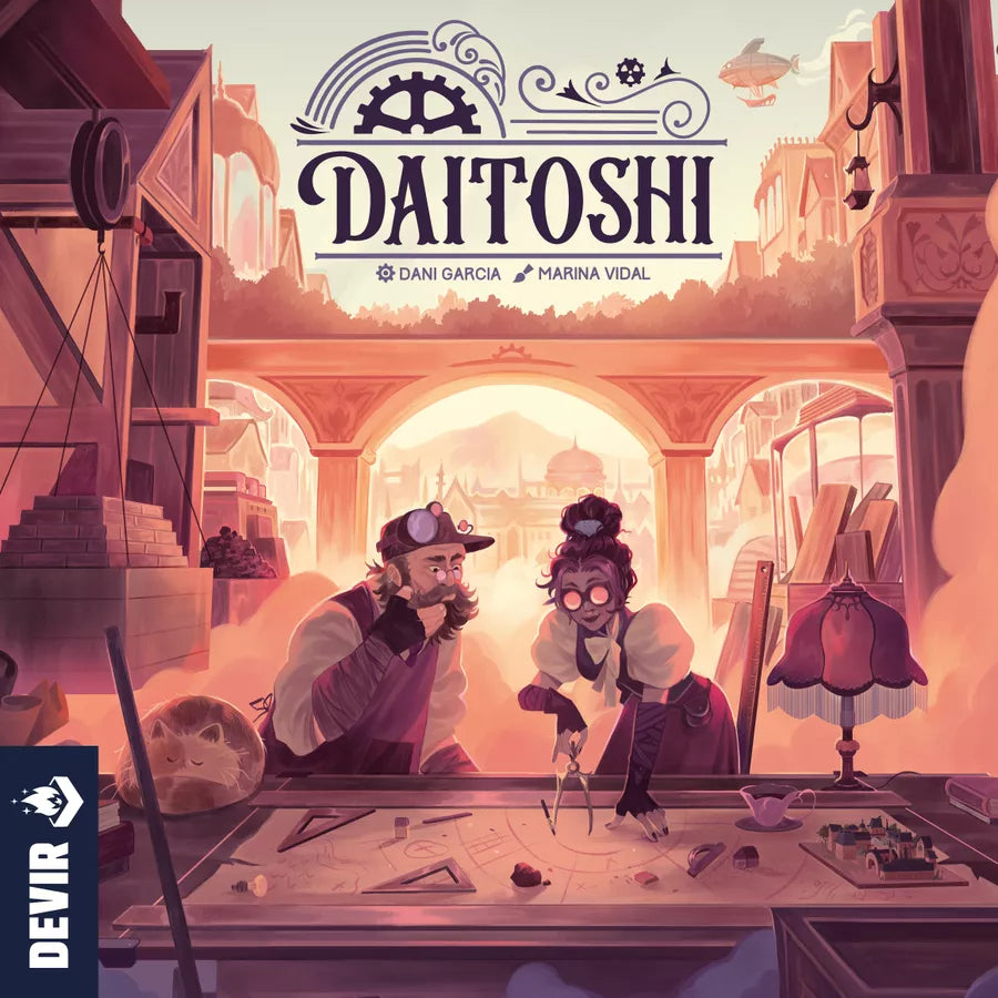 Daitoshi Board Game - Clownfish Games