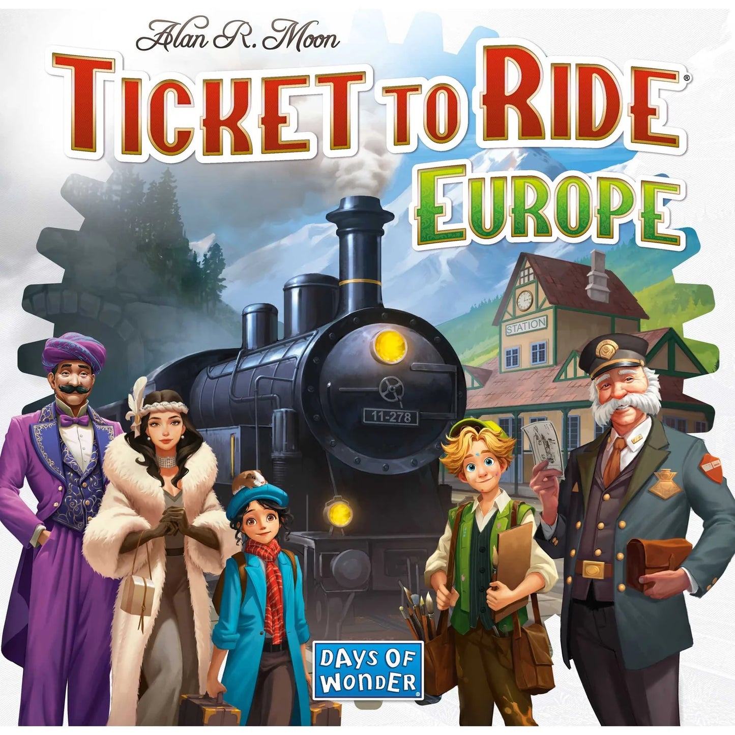 Ticket to Ride Europe Refresh Edition - Clownfish Games