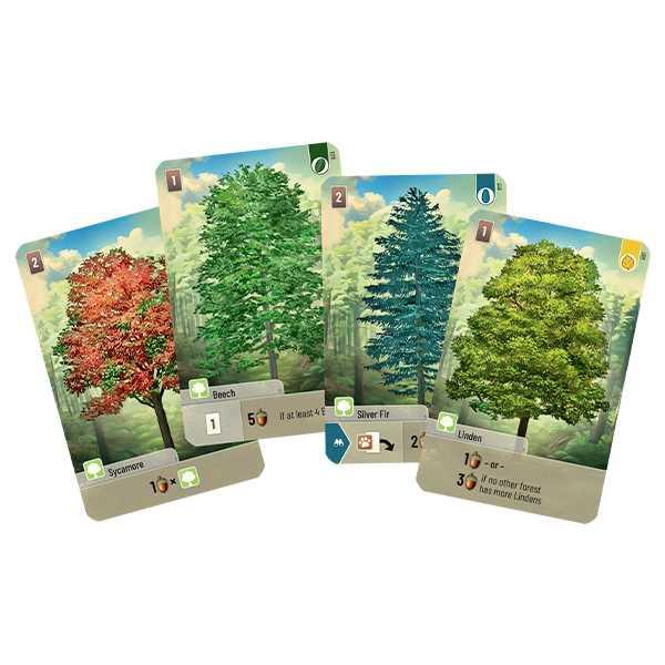 Forest Shuffle Board Game - Clownfish Games