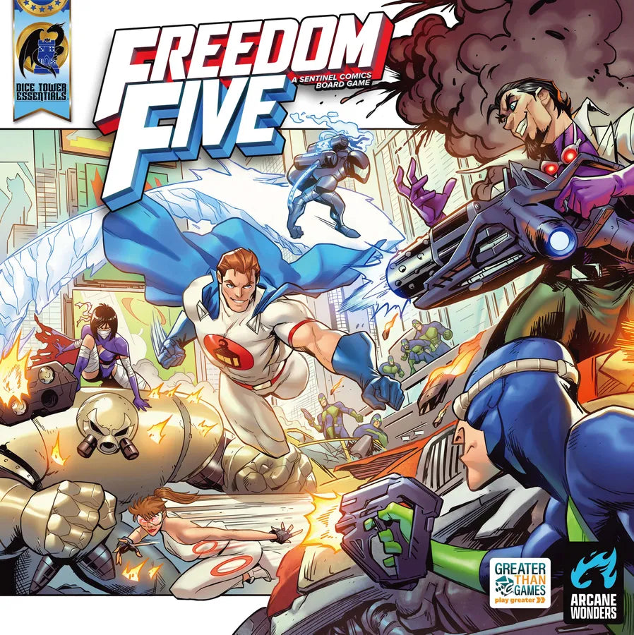 Freedom Five Board Game - Clownfish Games