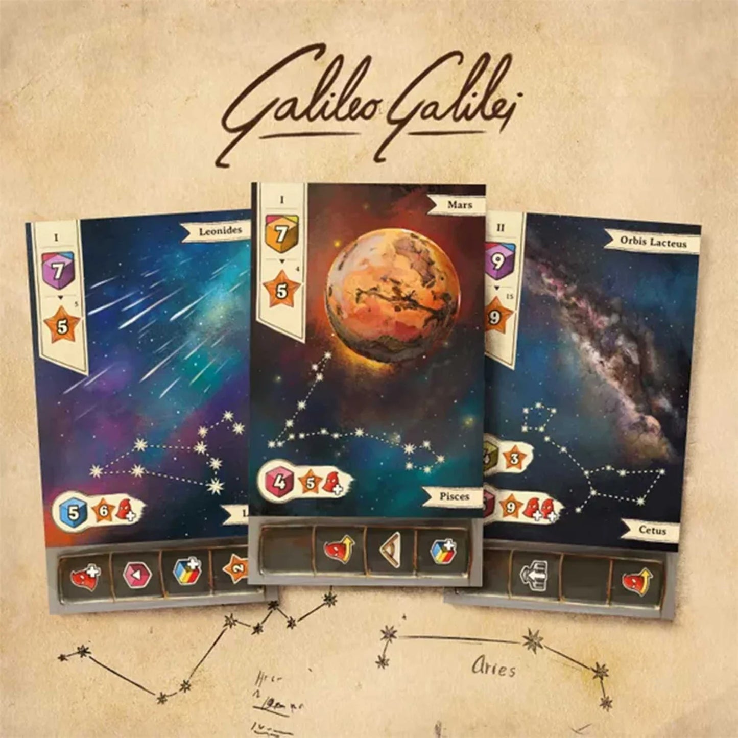 Galileo Galilei Board Game - Clownfish Games