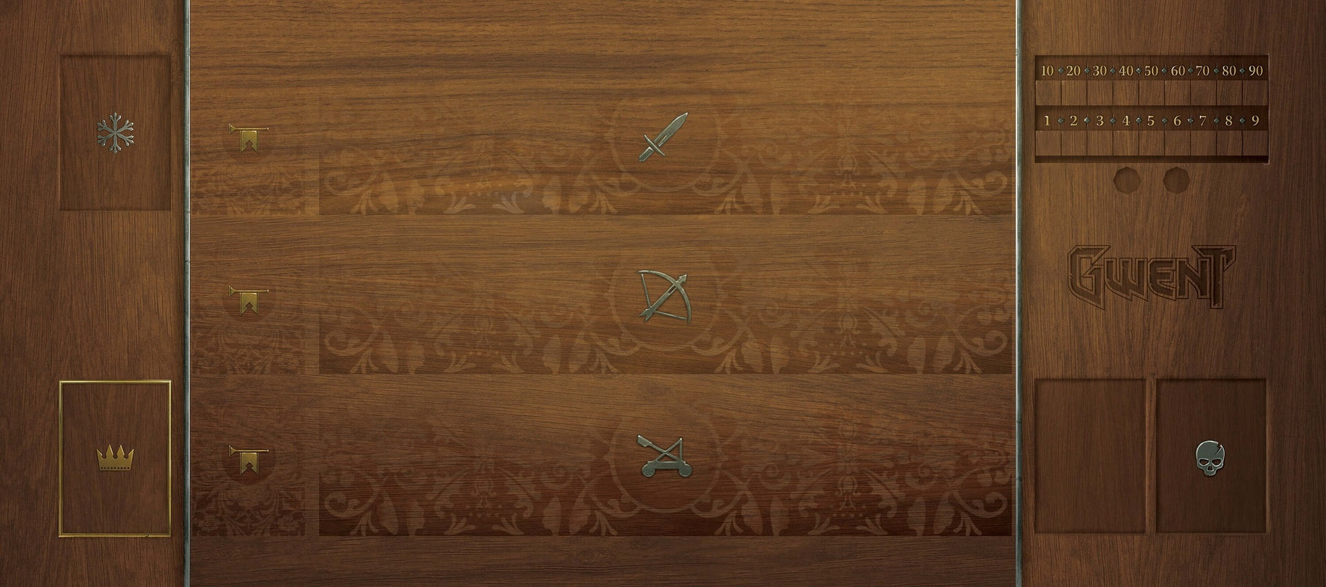 Gwent Original Wood Mat 1 Player - Clownfish Games
