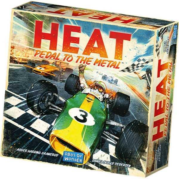 Heat: Pedal to the Metal Board Game - Clownfish Games