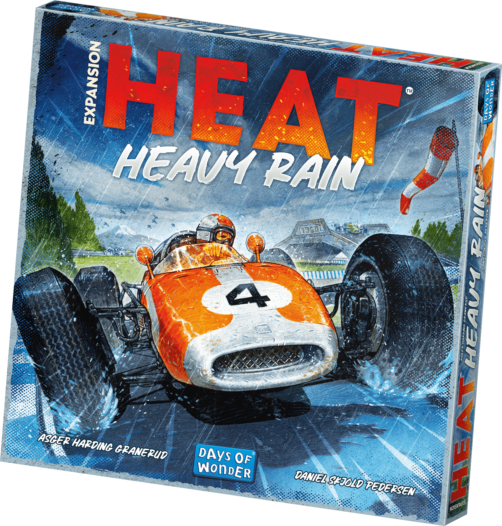Heat Pedal to the Metal: Heavy Rain Board Game Expansion - Clownfish Games