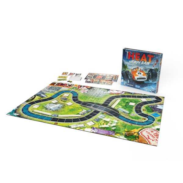 Heat Pedal to the Metal: Heavy Rain Board Game Expansion - Clownfish Games