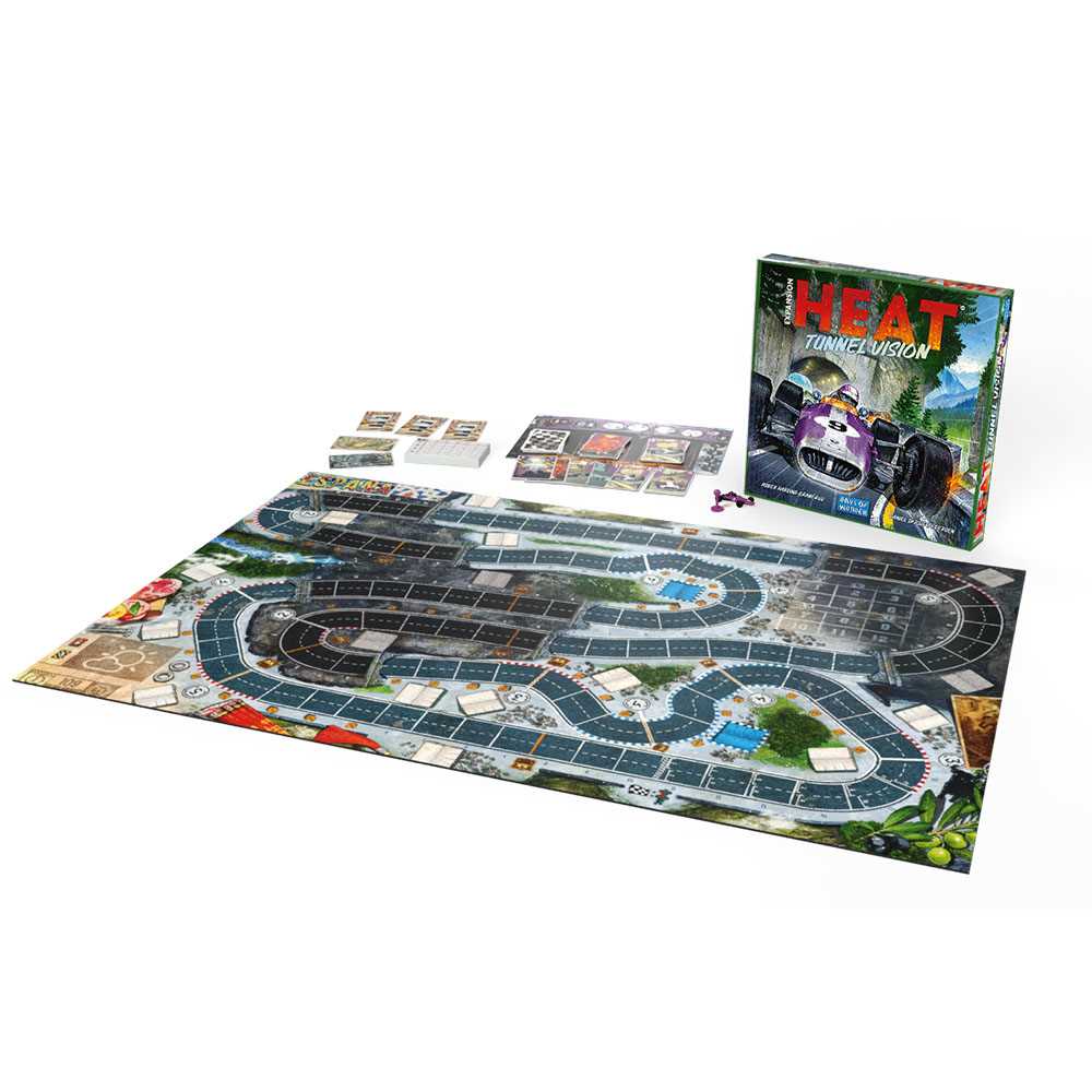 Heat: Pedal to the Metal - Tunnel Vision Board Game Expansion - Clownfish Games