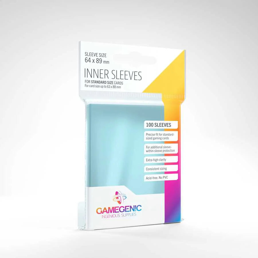 Inner Sleeves (Gamegenic Pk100)