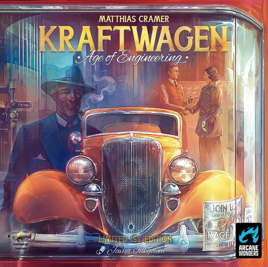 Kraftwagen: Age of Engineering Board Game - Clownfish Games
