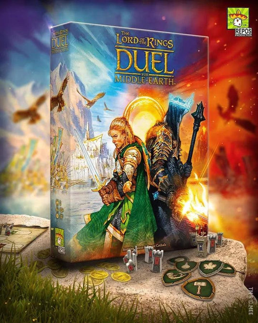 The Lord of the Rings: Duel for Middle-earth Board Game - Clownfish Games