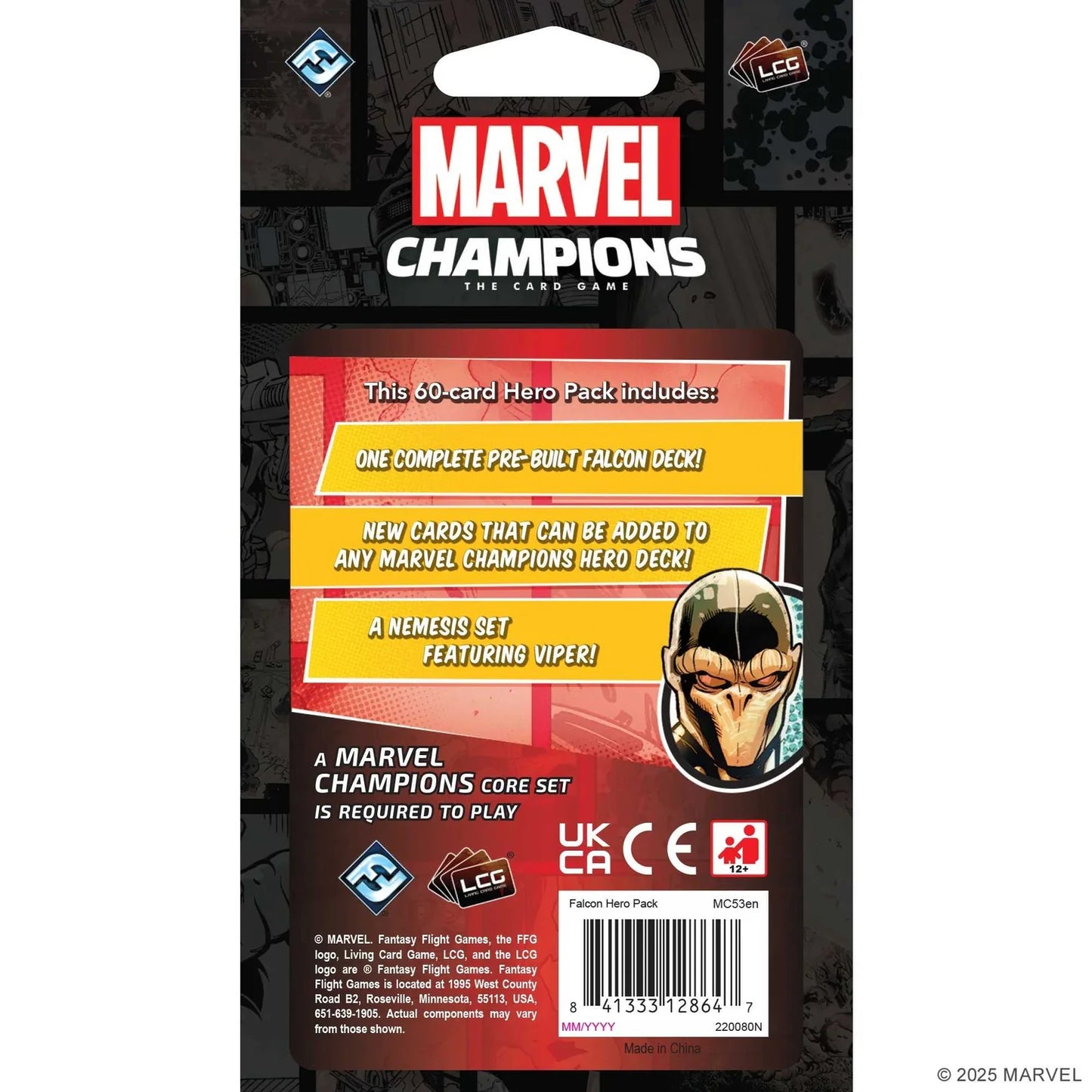 Marvel Champions Falcon - Clownfish Games