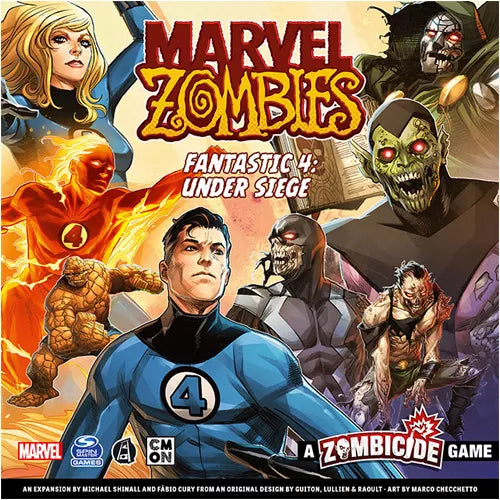 Marvel Zombies: Fantastic 4 Under Siege Board Game Expansion - Clownfish Games
