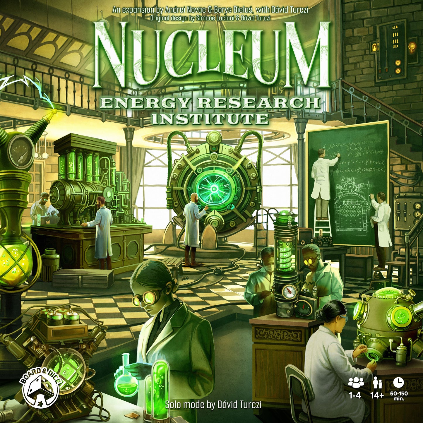 Nucleum Board Game: Energy Research Institute Expansion