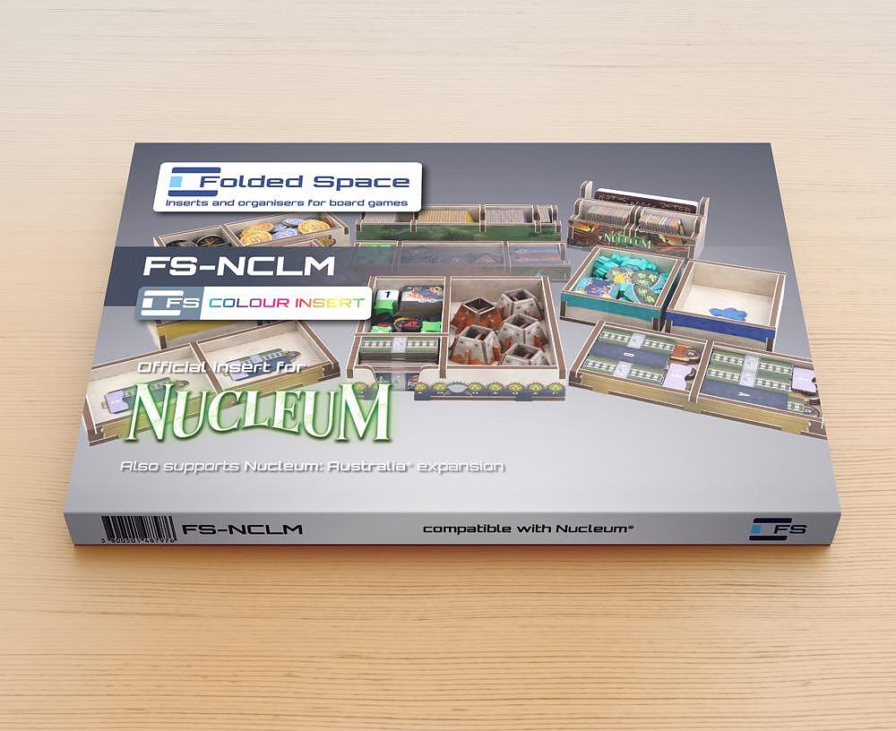 Nucleum Folded Space Insert - Clownfish Games