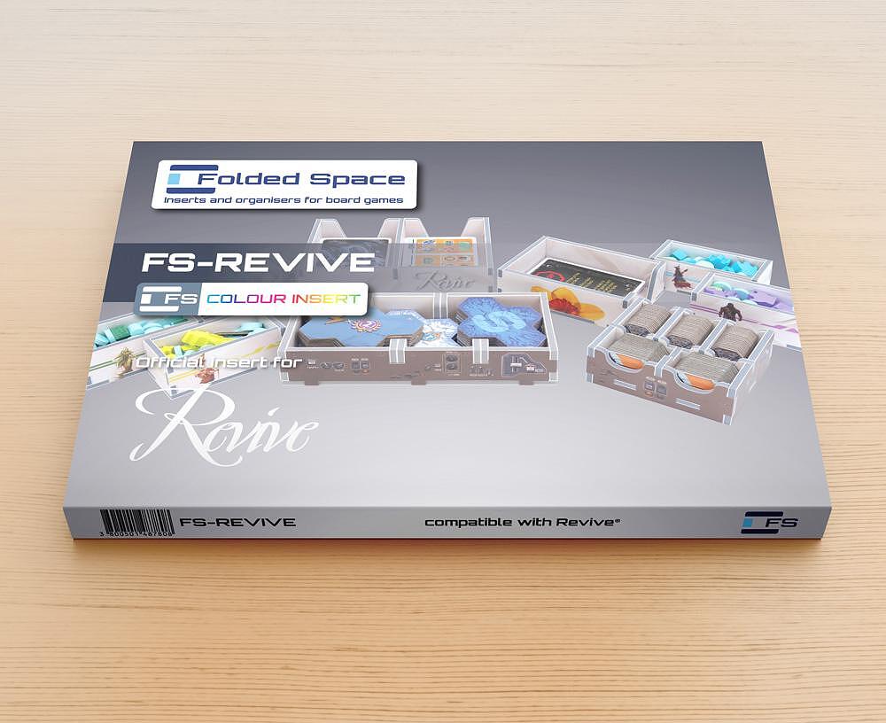 Revive Board Game Folded Space Insert - Clownfish Games