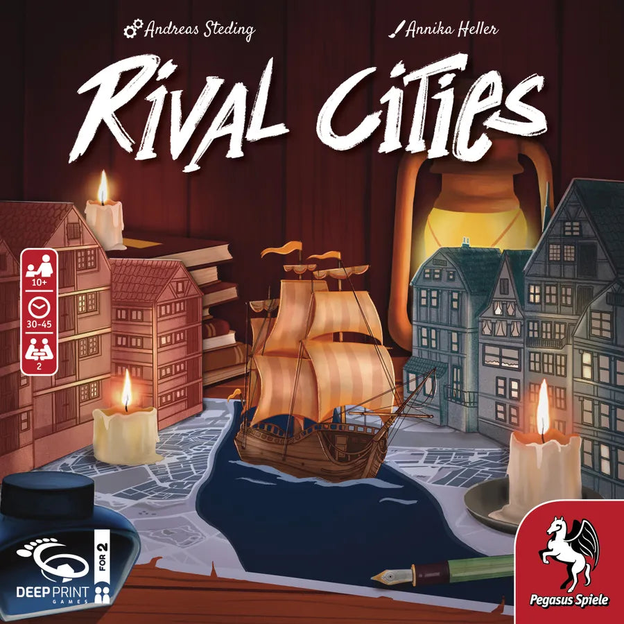 Rival Cities Board Game - Clownfish Games