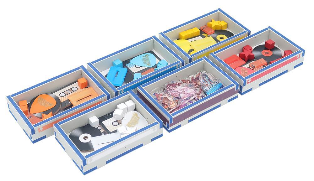 Rock Hard: 1977 Folded Space Insert - Clownfish Games