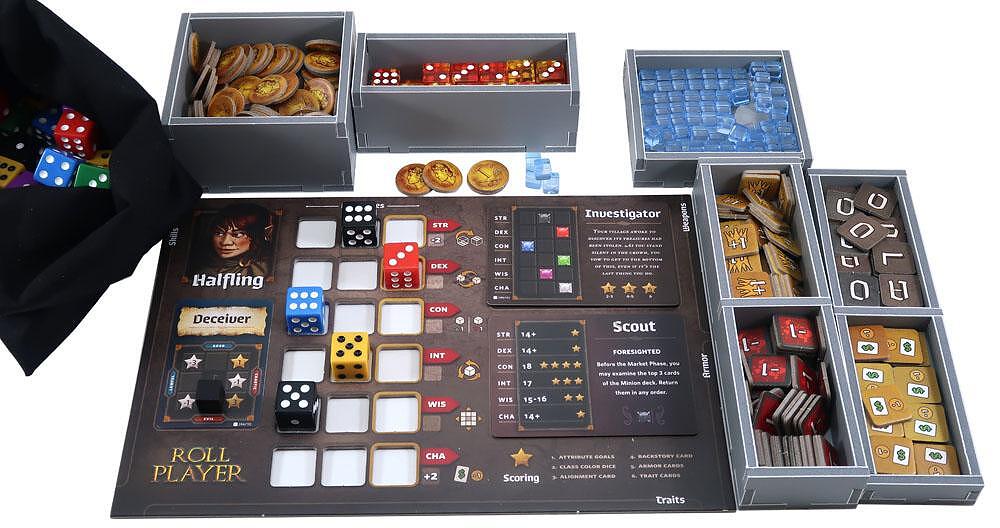 Roll Player Folded Space Insert - Clownfish Games