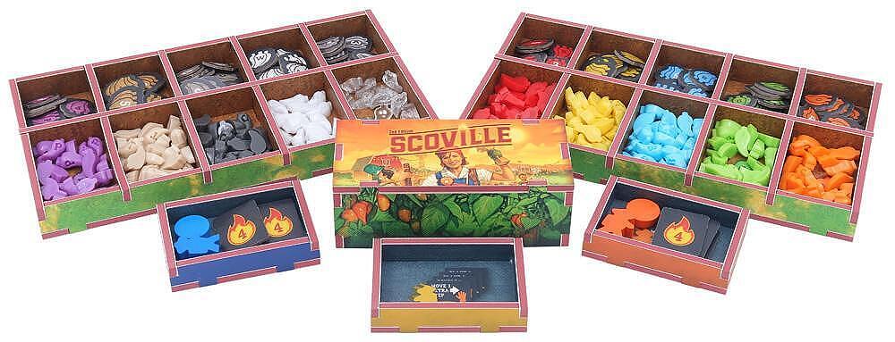 Scoville 2nd Edition Folded Space Insert - Clownfish Games
