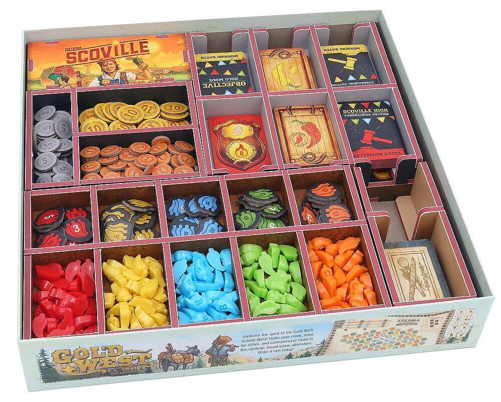 Scoville 2nd Edition Folded Space Insert - Clownfish Games