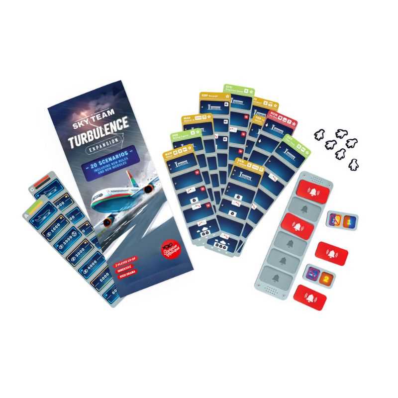 Sky Team Turbulence Board Game Expansion - Clownfish Games
