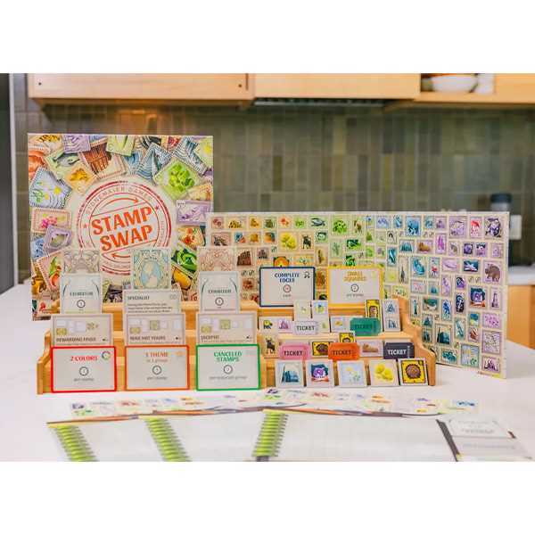 Stamp Swap Board Game - Clownfish Games