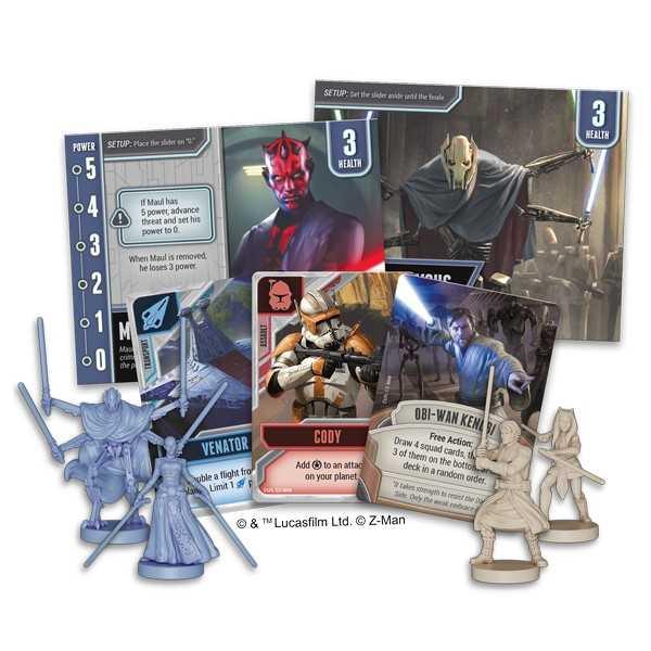 Pandemic Board Game: Star Wars: The Clone Wars - Clownfish Games