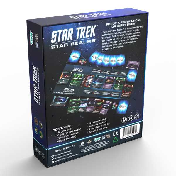 Star Trek: Star Realms Board Game - Clownfish Games