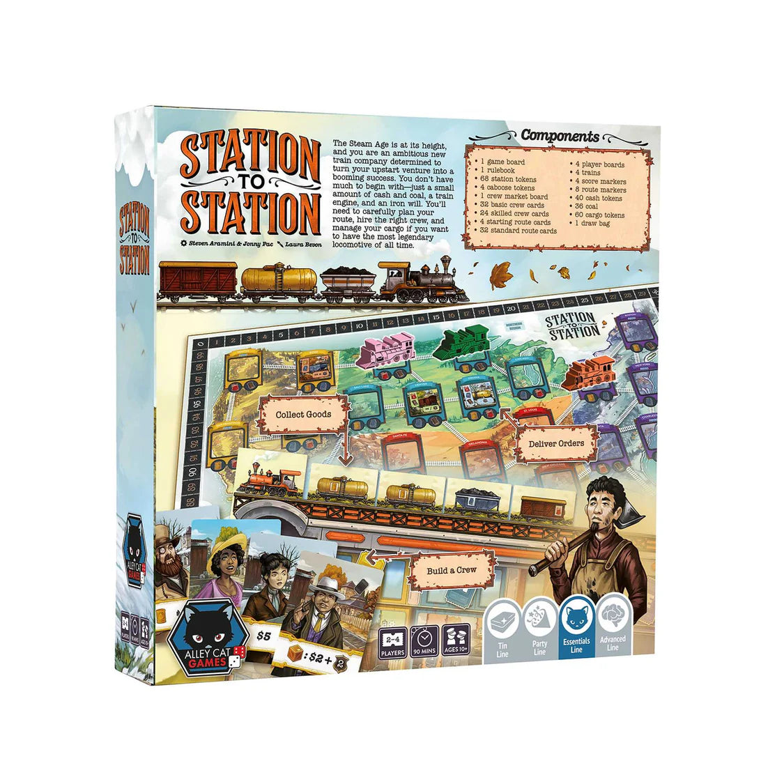 Station to Station Board Game
