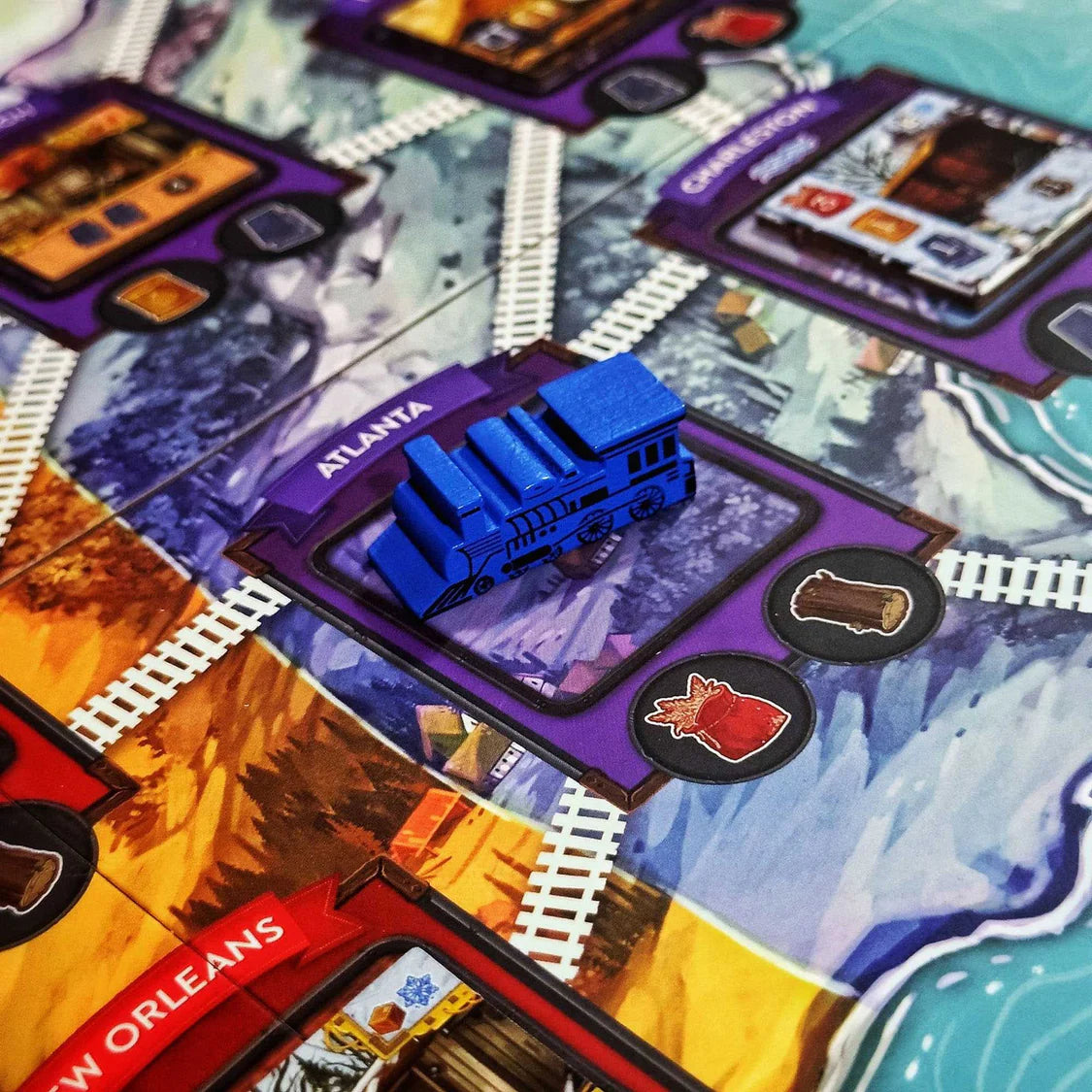 Station to Station Board Game