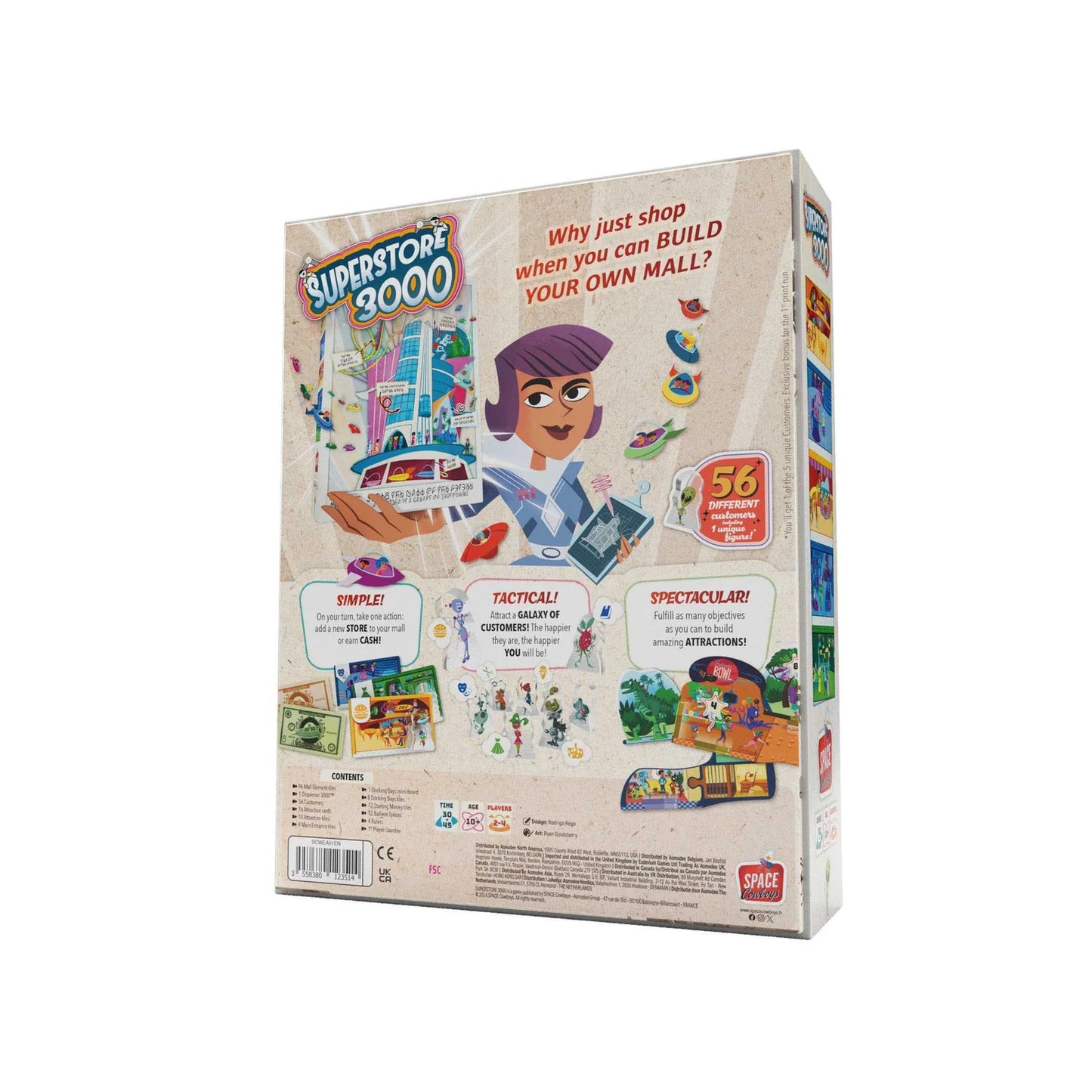 Superstore 3000 Board Game - Clownfish Games