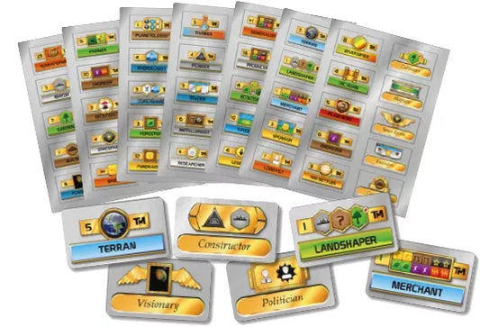 Terraforming Mars: Milestones and Awards - Clownfish Games