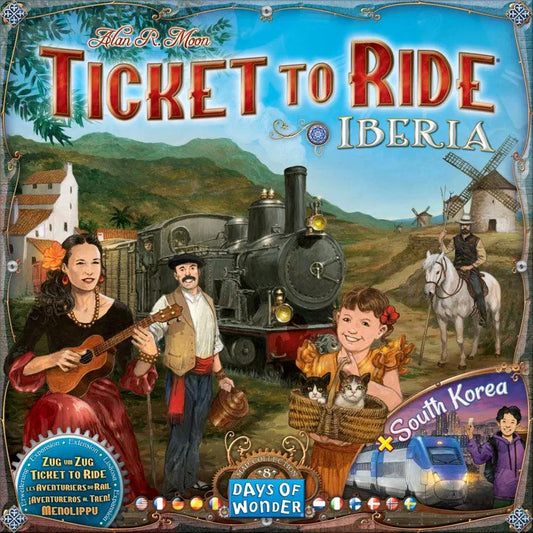 Ticket to Ride Map Collection 8: Iberia & South Korea - Clownfish Games