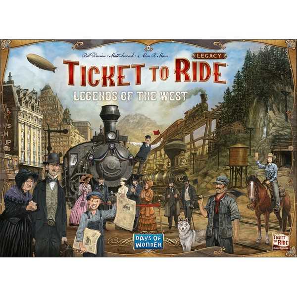 Ticket to Ride Legacy - Legends of the West Board Game - Clownfish Games