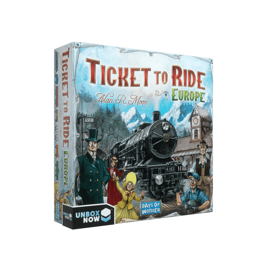 Ticket to Ride: Europe Board Game - Clownfish Games