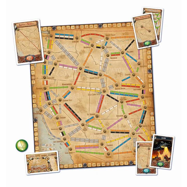Ticket To Ride Map Collection: Volume 6 - France & Old West - Clownfish Games