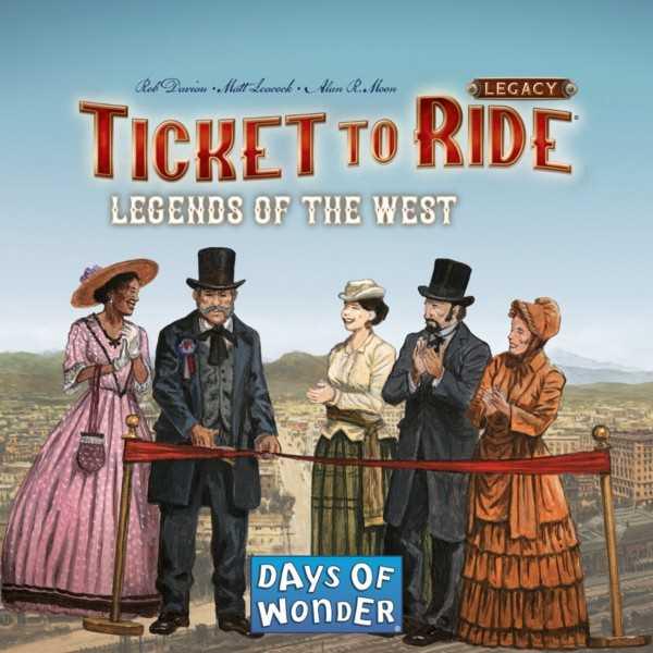 Ticket to Ride Legacy - Legends of the West Board Game - Clownfish Games