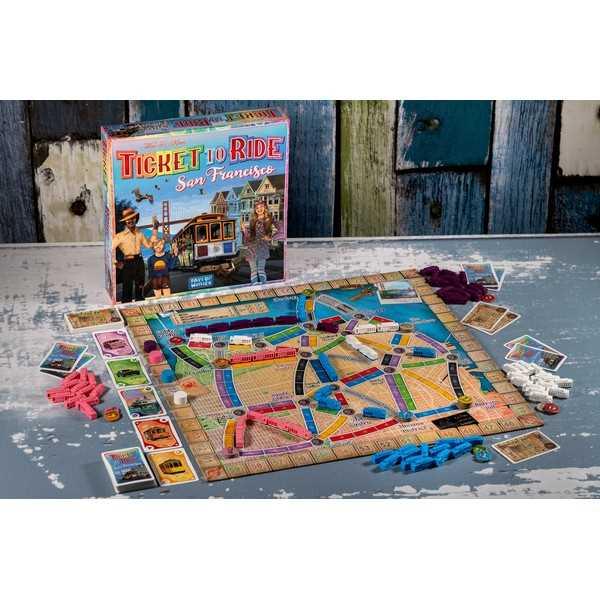 Ticket To Ride: San Francisco Board Game - Clownfish Games
